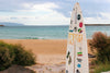 Surfboards that stick: Custom waterproof stickers for surfboards