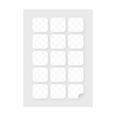 Clear Laminated Stickers