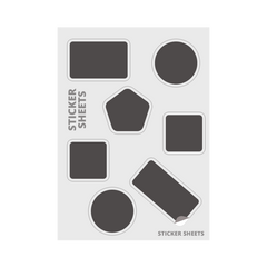 Custom Printed Sticker Sheets