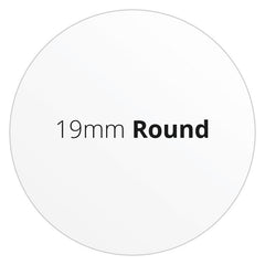 19mm Round - Premium Paper - Printed Labels & Stickers