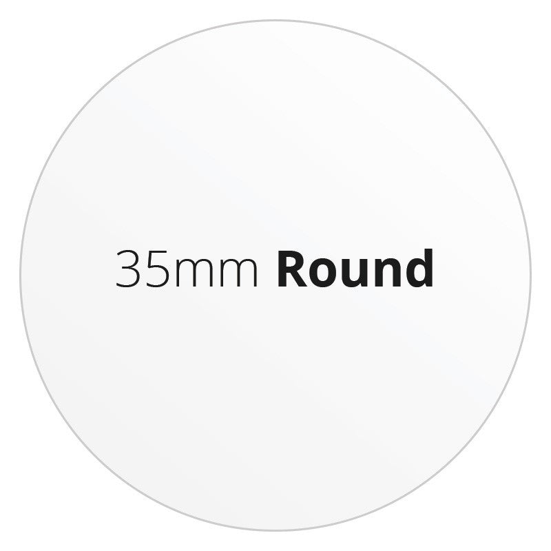 35mm Round - Premium Paper - Printed Labels & Stickers - StickerShop