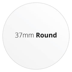 37mm Round - Premium Paper - Printed Labels & Stickers
