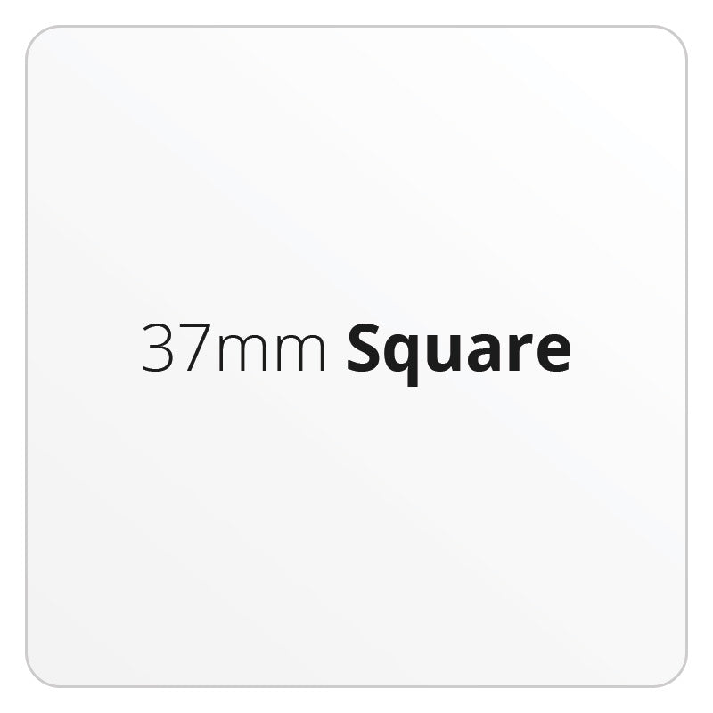 37mm Square - Premium Paper - Printed Labels & Stickers
