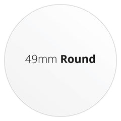 49mm Round - Premium Paper - Printed Labels & Stickers