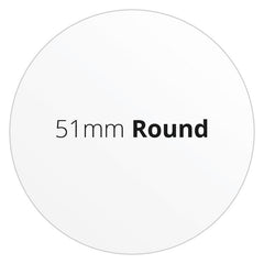 51mm Round - Premium Paper - Printed Labels & Stickers