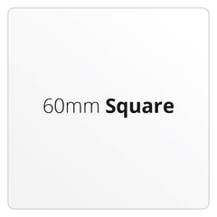 60mm Square - Premium Paper - Printed Labels & Stickers