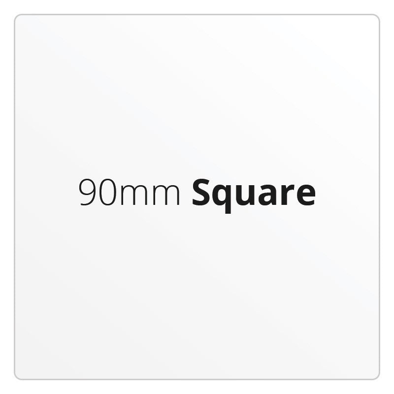 90mm Square - Premium Paper - Printed Labels & Stickers - StickerShop