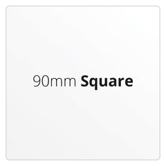 90mm Square - Premium Paper - Printed Labels & Stickers