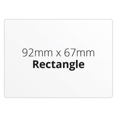 92mm x 67mm Rectangle - Premium Paper - Printed Labels & Stickers