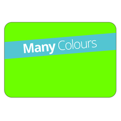 Rectangle - Fluorescent Vinyl - Printed Labels & Stickers