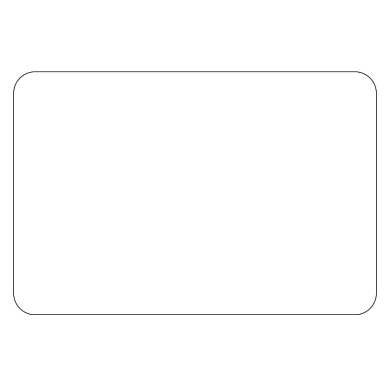 Rectangle Blockout Vinyl Printed Labels & Stickers | StickerShop.co.uk