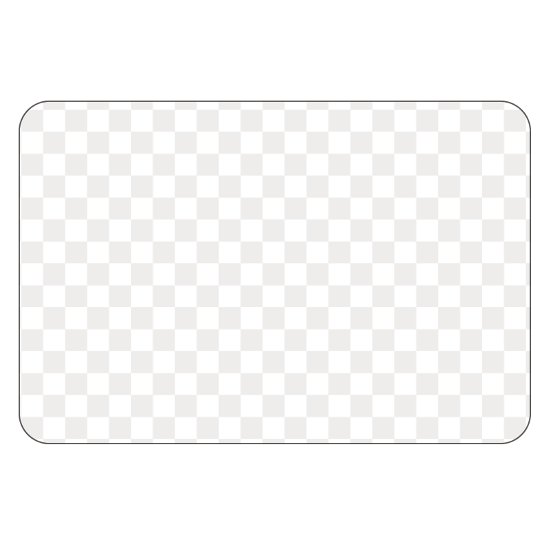 Rectangle - Clear Window Cling - Printed Labels & Stickers - StickerShop