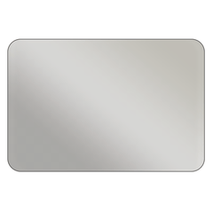 Rectangle - Metallic Silver Vinyl - Printed Labels & Stickers