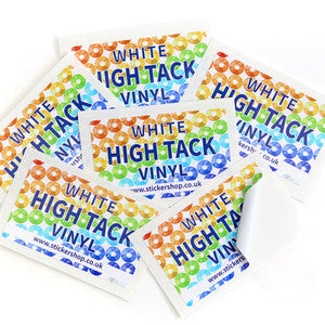 High Tack <br>Labels Printed Stickers