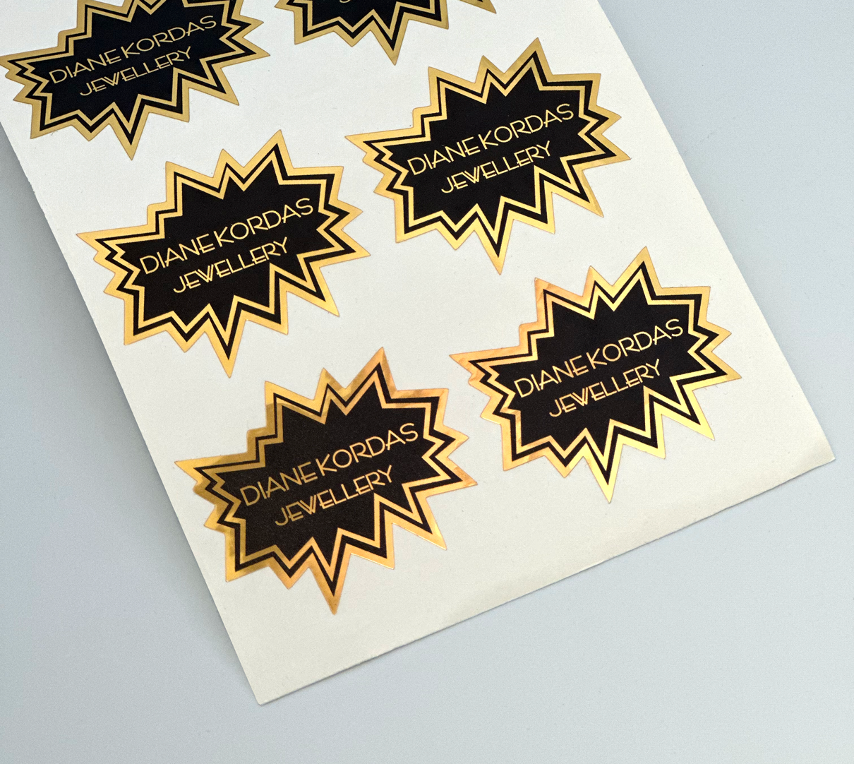 Mirror Vinyl Stickers