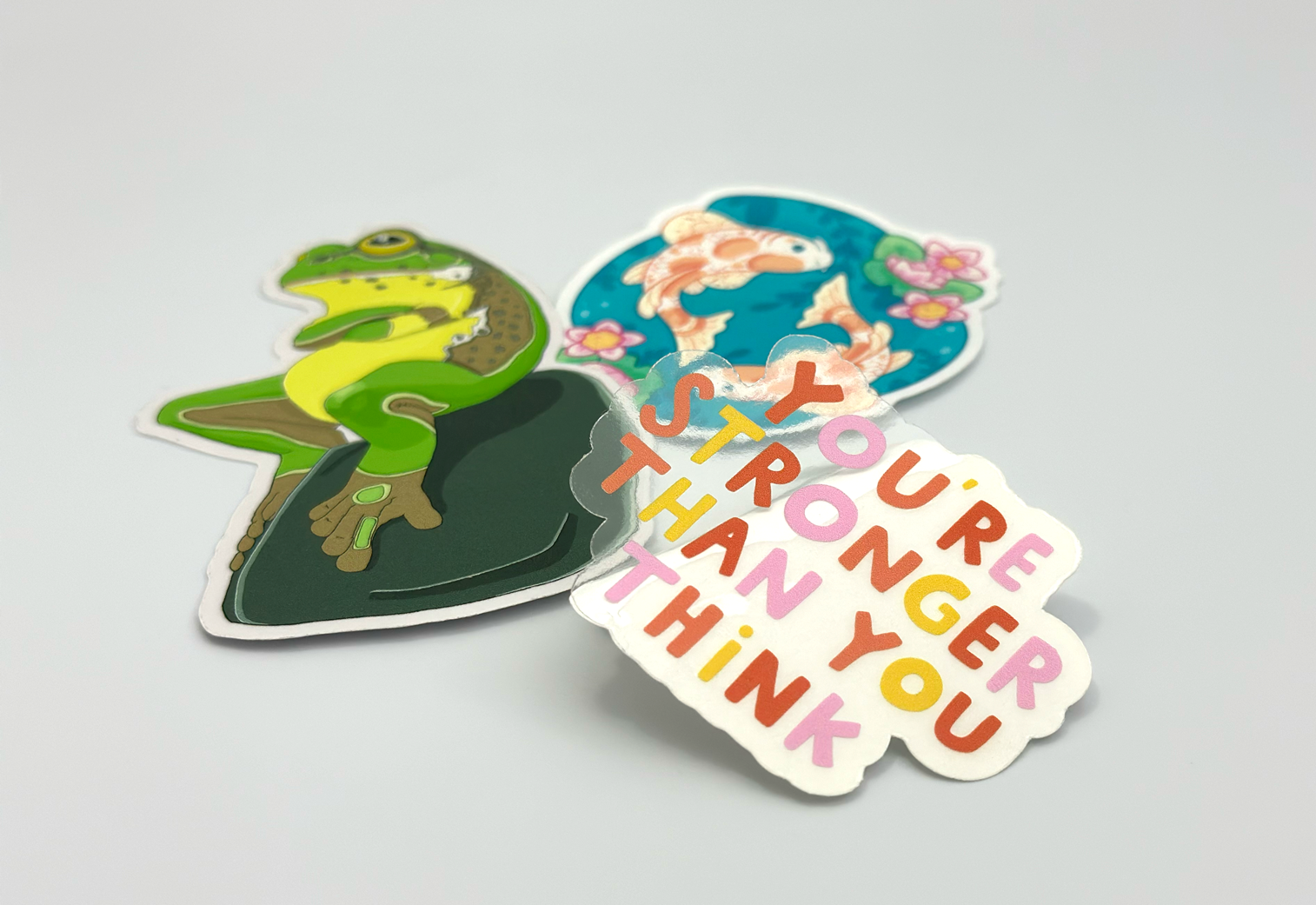 Clear Die Cut Stickers