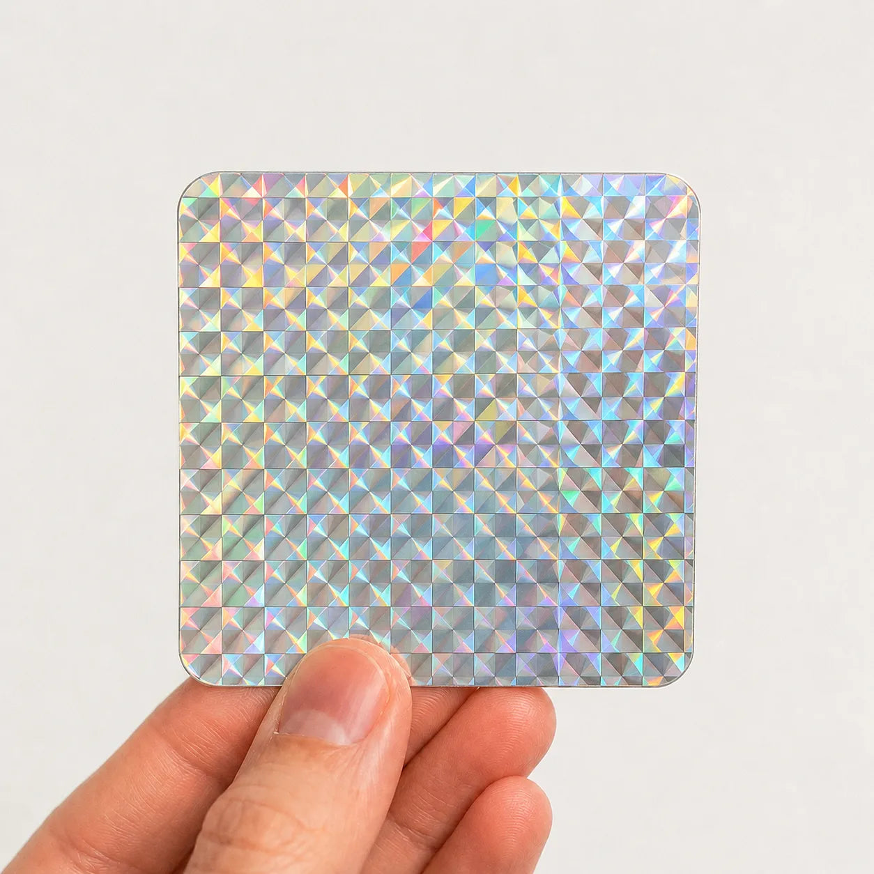 Mosaic holographic vinyl